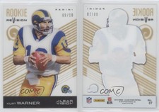 2015 Panini Clear Vision Gold /10 Kurt Warner #87 HOF