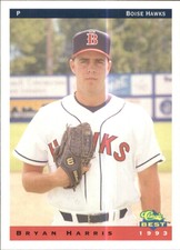 1993 Boise Hawks Classic/Best #13 Bryan Harris