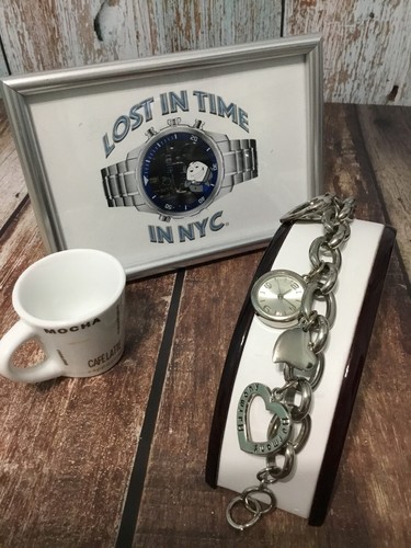 CHROME HEARTS Orologio Ciondolo Donna Quarzo Argento Tono Ciondolo