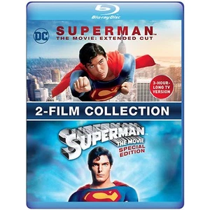 SUPERMAN THE MOVIE - Extended Cut & special edi - BLU RAY- Sealed Region free - Picture 1 of 1
