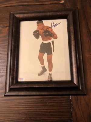 Floyd Patterson Signed Framed 8x10 PSA G81326 - Image 1 of 4