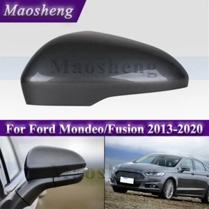Gray Left Rearview Door Side Mirror Cover Cap For Ford Mondeo/Fusion 2013-2020 - Picture 1 of 12