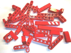 LEGO® Technic Technik Liftarm dick Beam in rot 30 Stück Konvolut  - Bild 1 von 1