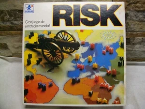 RISK GRAN JUEGO DE ESTRATÉGIA MUNDIAL JUEGO DE MESA BORRAS - Imagen 1 de 3