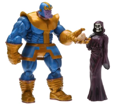 Boneco de ação Diamond Select Marvel Thanos - Caixa de danos - Imagem 1 de 4