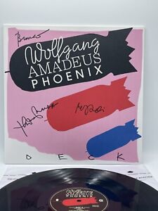 New Phoenix Wolfgang Amadeus Phoenix SIGNED Vinyl LP Record Autographed