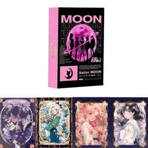Juego de cartas coleccionables Sailor Moon premium de coleccionista CCG caja de refuerzo LUNA - Imagen 1 de 6