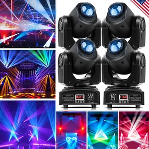 U'KING 120WLED luce testa mobile RGBW Gobo Beam palco DJ discoteca DMX illuminazione spot - Foto 1 di 19