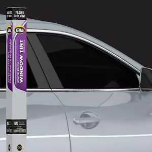 Gila Static Cling 5% VLT Automotive Window Tint DIY Easy Install Glare Control P - Picture 1 of 12