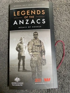 2017 LEGENDS OF THE ANZACS COIN COLLECTION - MEDALS OF HONOUR - RAM - Picture 1 of 7