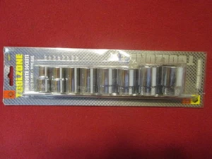 Whitworth BSF 1/2" drive Socket Set, 7-piece, 3/16 through 5/8W, New - Picture 1 of 6