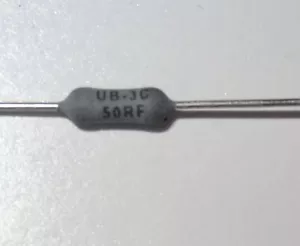 1 pc, 40 ohms, 1%, 3W, axial power resistor by RIEDON, P/N UB3C-40RF - Picture 1 of 1
