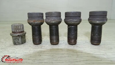 2008 AUDI A4 B7 PARAFUSOS DE BLOQUEIO DE RODA E CHAVE DE BLOQUEIO - Imagem 1 de 2