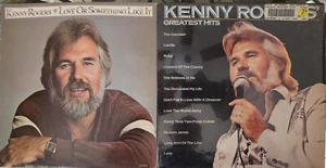 Lot of 2 Vintage - Kenny Rogers Albums - LP Vinyl Records - Picture 1 of 4