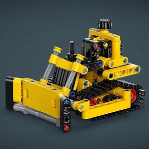 Bulldozer Bagger - Baustein Set - 145+ Teile Baustellen Spielzeug - Kinder Spiel - Bild 1 von 6