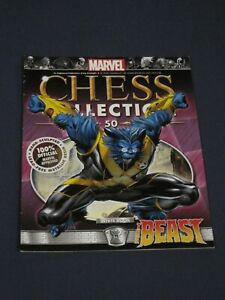 Eaglemoss MARVEL CHESS  COLLECTION #50 BEAST (MAGAZINE ONLY NO CHESS FIGURE)