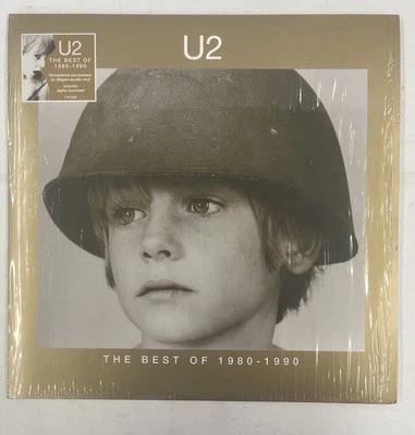 U2 - The Best Of 1980-1990 (2xLP, Comp, RE, RM, 180) (2018) Preowned - Image 1 of 4