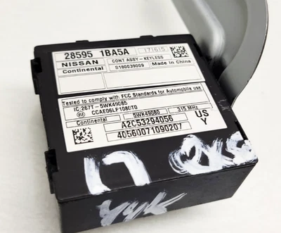 Infiniti QX50 2014-2017 módulo sin llave receptor de señal llavero 285951BA5A Foto 1 de 4