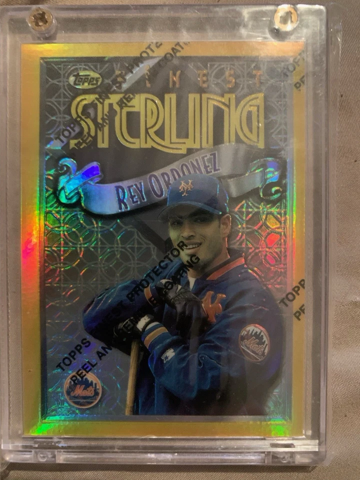 1996 Topps melhor refrator de ouro esterlina G338 - Imagem 1 de 3