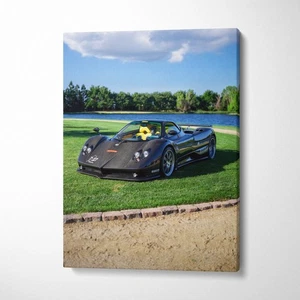 Pagani Zonda F Clubsport High Resolution Museum Quality Vertical Canvas Print #0 - Picture 1 of 14