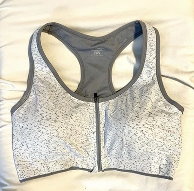 *USADO EN EXCELENTE ESTADO* Sujetador deportivo Danskin Now - XXL - Gris - Elástico/Deportivo/Espalda deportiva/Inalámbrico Foto 1 de 4