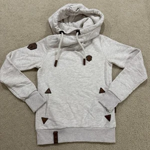 Sudadera con Capucha Naketano Brave New World Para Mujer Marfil Diseñador Talla S - Imagen 1 de 12