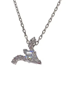 Collana Swarovski argento Top Donna Ariete Zodiaco - Immagine 1 di 4