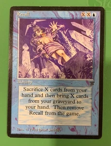 MTG Recall Legends English "Hot" - Picture 1 of 2