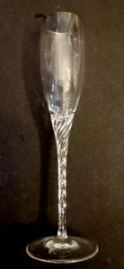 Lenox Zugabe Kristall Champagnerflöte Goldband Spiralstiel 9,5" Kelch Stielglas - Bild 1 von 6