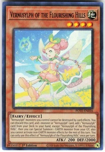 Vernusylph of the Flourishing Hills POTE-EN016 Yugioh TCG Ultra Rare NM - Picture 1 of 2