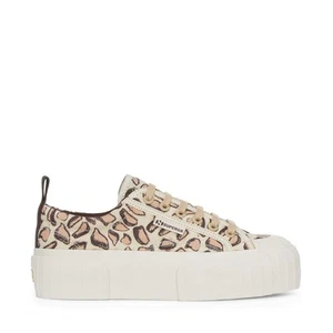 Superga - Sneakers,Donna,casual,modello 2631 PLATFORM GIRAFFA PRINT - Imagen 1 de 7
