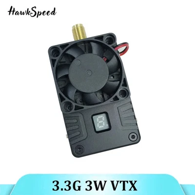 3.3G 3W FPV VTX 3000mw FPV Video Transmitter For RC FPV Racing Drone - Image 1 of 4