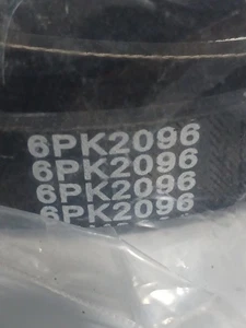 1060825 6PK2096 Serpentine Belt - Micro-V Belt **Read Description For Fitment**  - Bild 1 von 3