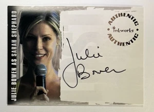 LOST 2006 INKWORKS REVELATIONS A3 A-3 JULIE BOWEN SARAH SHEPHARD AUTOGRAPH AUTO - Picture 1 of 2