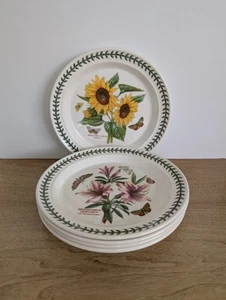 Portmeirion Botanic Garden England 10.5" Dinner Plates Set of 5 - Picture 1 of 9