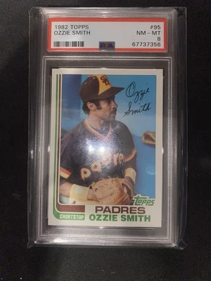 1982 Topps Ozzie Smith #95 PSA 8 Foto 1 de 2