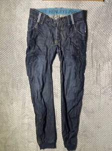 DLX HENLEYS PRODJECT MENS JEANS SIZE 28IN REGULAR TAPERED - Picture 1 of 10
