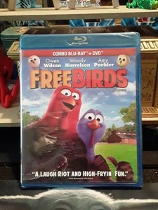 Free Birds DVD (Animation w/Owen Wilson, Woody Harrelson - 2013) NEW SEALED - Picture 1 of 2