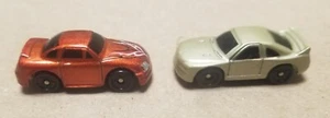2 Unknown Die-Cast Micro Cars ~ Micro Machines  - Picture 1 of 5