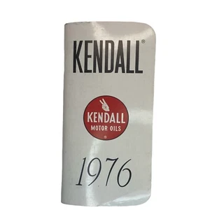 1976 Kendall Motor Oils Vintage Diary Blank Advertising Notebook Refining - Picture 1 of 8