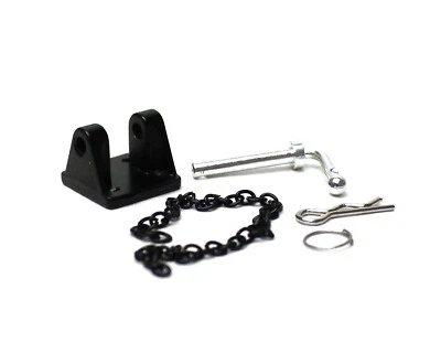 RACER'S EDGE 3412 PINTLE HITCH SET 1/10 SCALE & BODY FOAM & PLASTIC DISC KIT - Image 1 of 2