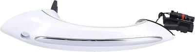 Comfort Access Exterior Door Handle White Fit for BMW 535i 550i 520i 528i 640i - Image 1 of 4