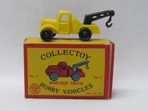 Camión grúa Marx Linemar años 50 elegantes miniaturas coleccionismo con caja original - Imagen 1 de 9