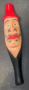 Greg Joseph Coast Salish First Nation Hand Carved Painted Signed Rattle Squamish - Bild 1 von 22