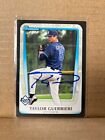 Taylor Guerrieri In Person IP Hand Signed Auto Baseball Card