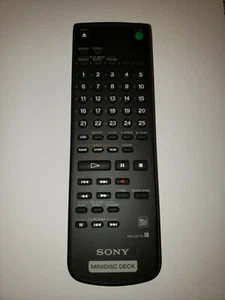 NEW GENUINE Sony RM-D27M Minidisc Deck Remote For MDS-S39 - Picture 1 of 5