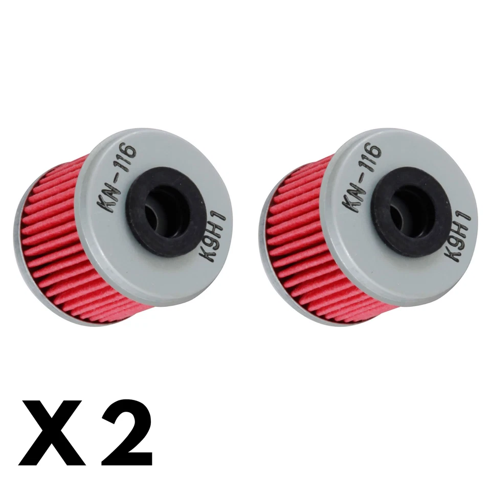 Paquete de 2 filtros de aceite K&N para rueda pequeña Honda CRF150R 2007-2018 Foto 1 de 1