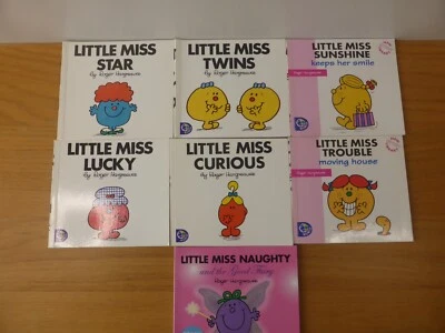 7 x Little Miss Children’s Books by Roger Hargreaves Paperback Gift - Image 1 of 4