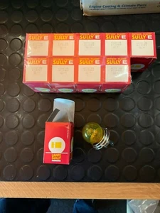 GLÜHBIRNE 24 VOLT 55/50W GELB SULLY CODE 103 SET MIT 10 GLÜHBIRNEN - Bild 1 von 1