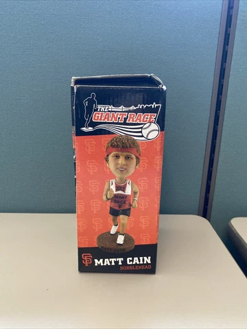 Matt Cain San Francisco SF Giants Bobblehead New In Box Giant Race SF 2012 SGA Cover